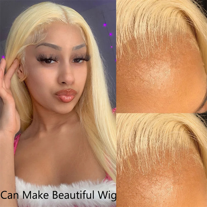 #613 HD Lace Closure Virgin Hair Natural Straight Lace Frontal Closure - 图片 3